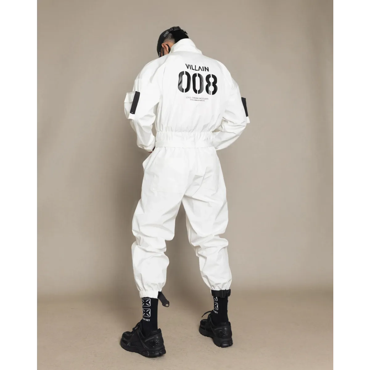VJ-008 White Villain Water-Resistant Jumpsuit - Women’s Clothing & Accessories - Accessory - 5
