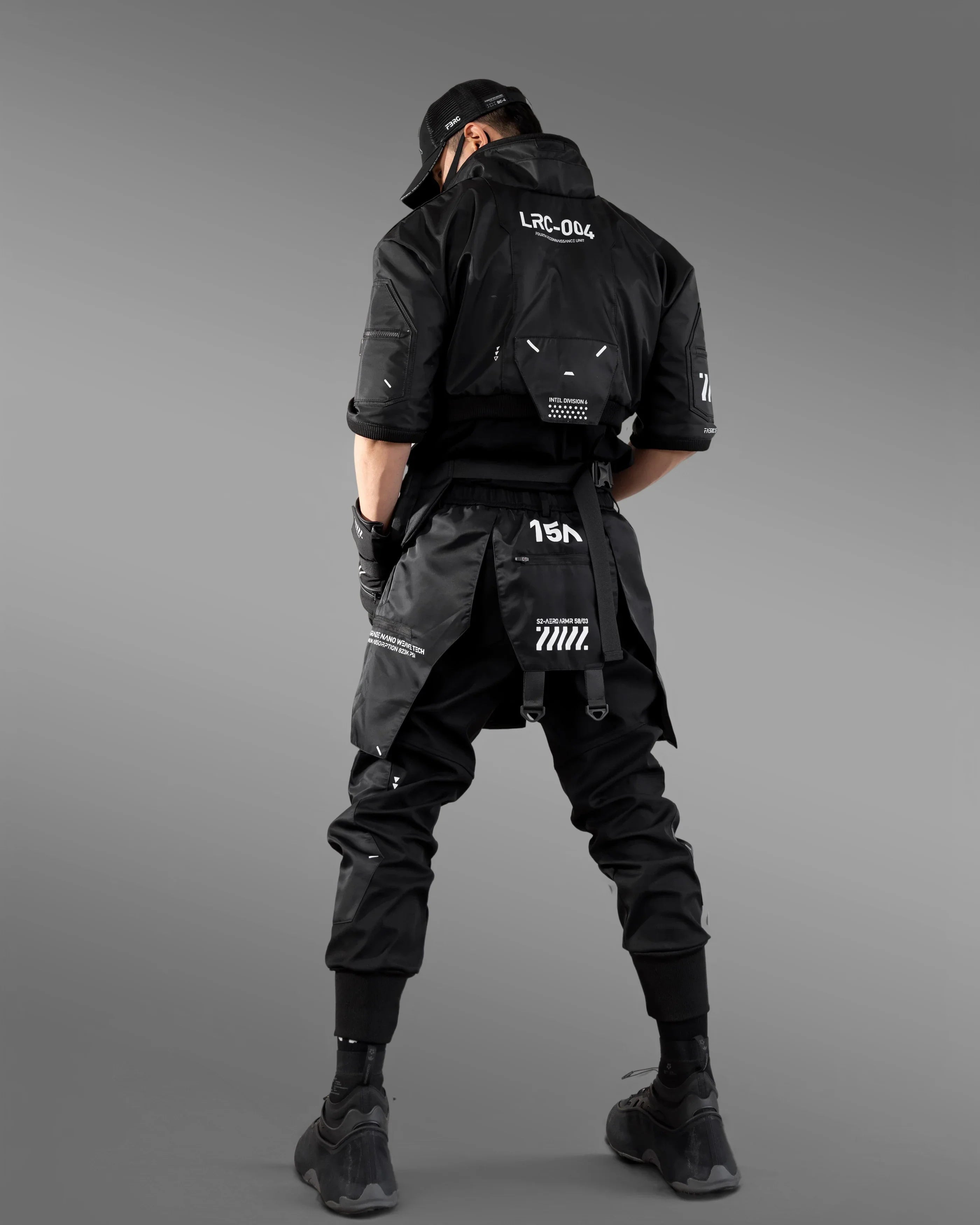 CG-Type 15A Layered Black Cargo Pants