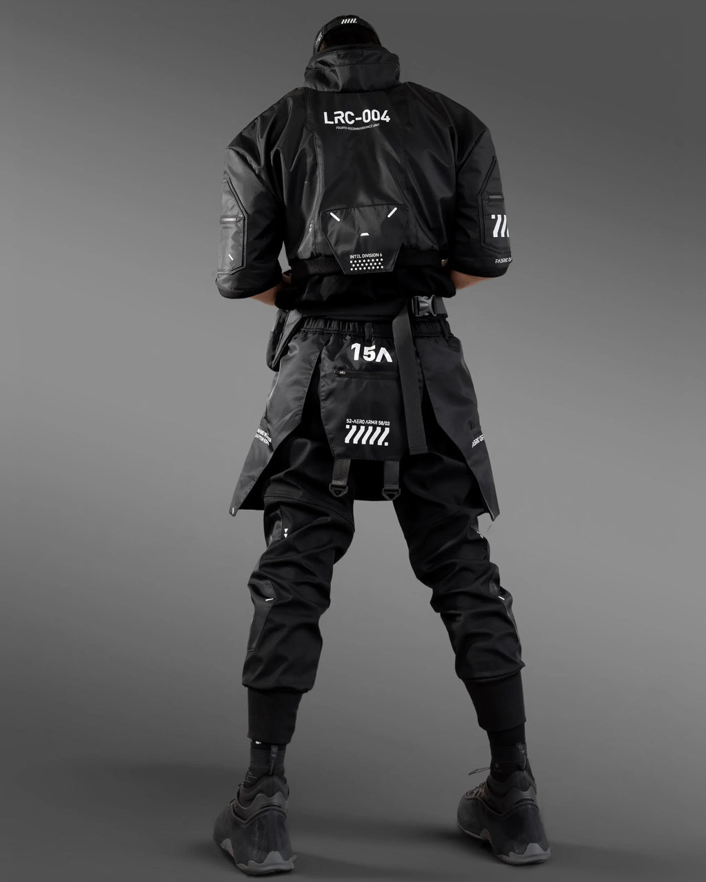 CG-Type 15A Layered Black Cargo Pants