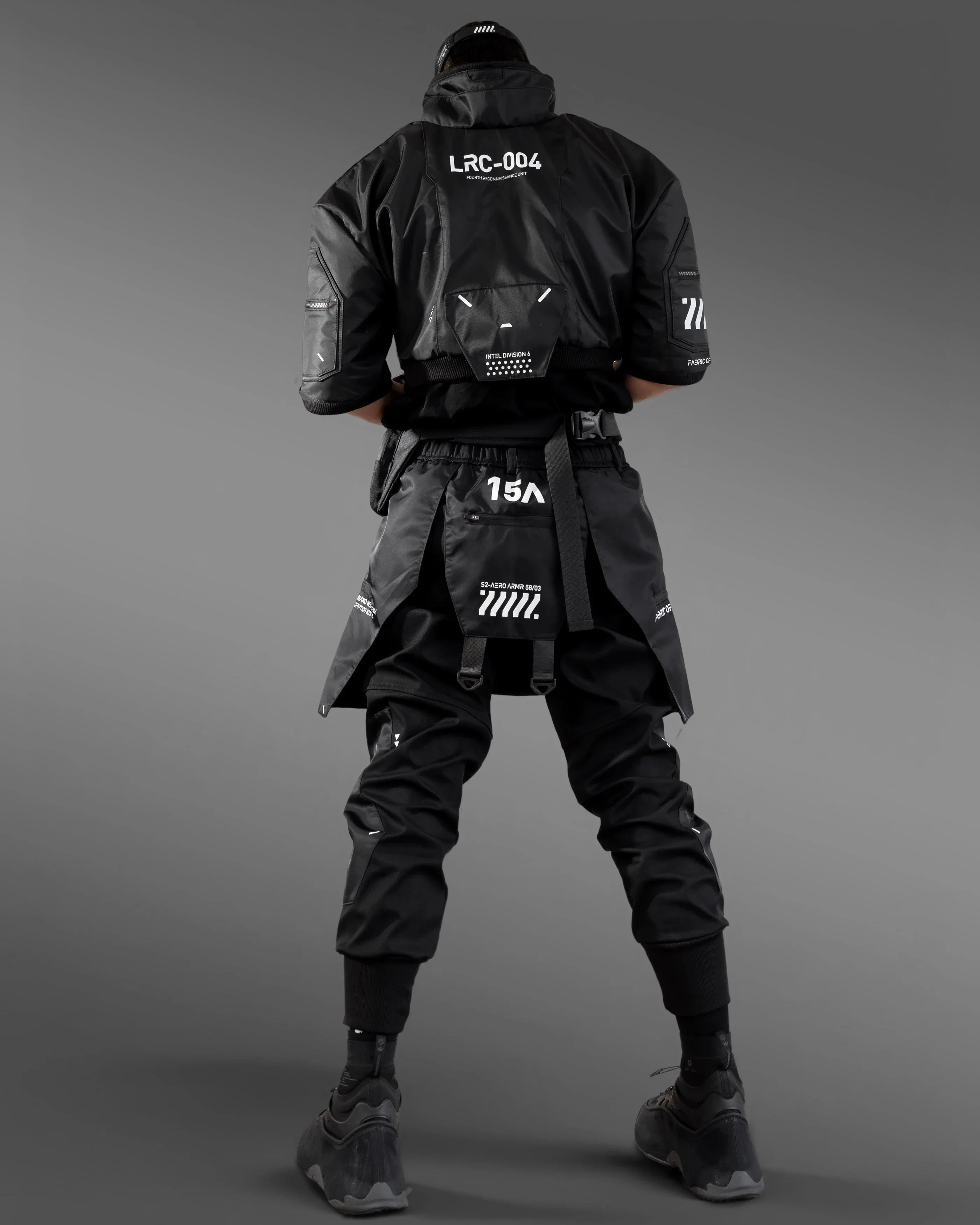 CG-Type 15A Layered Black Cargo Pants