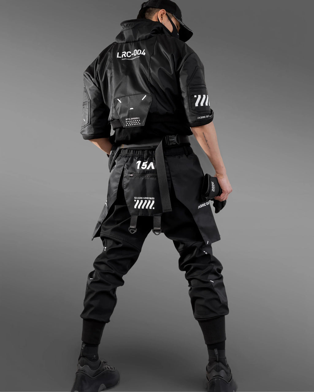 CG-Type 15A Layered Black Cargo Pants