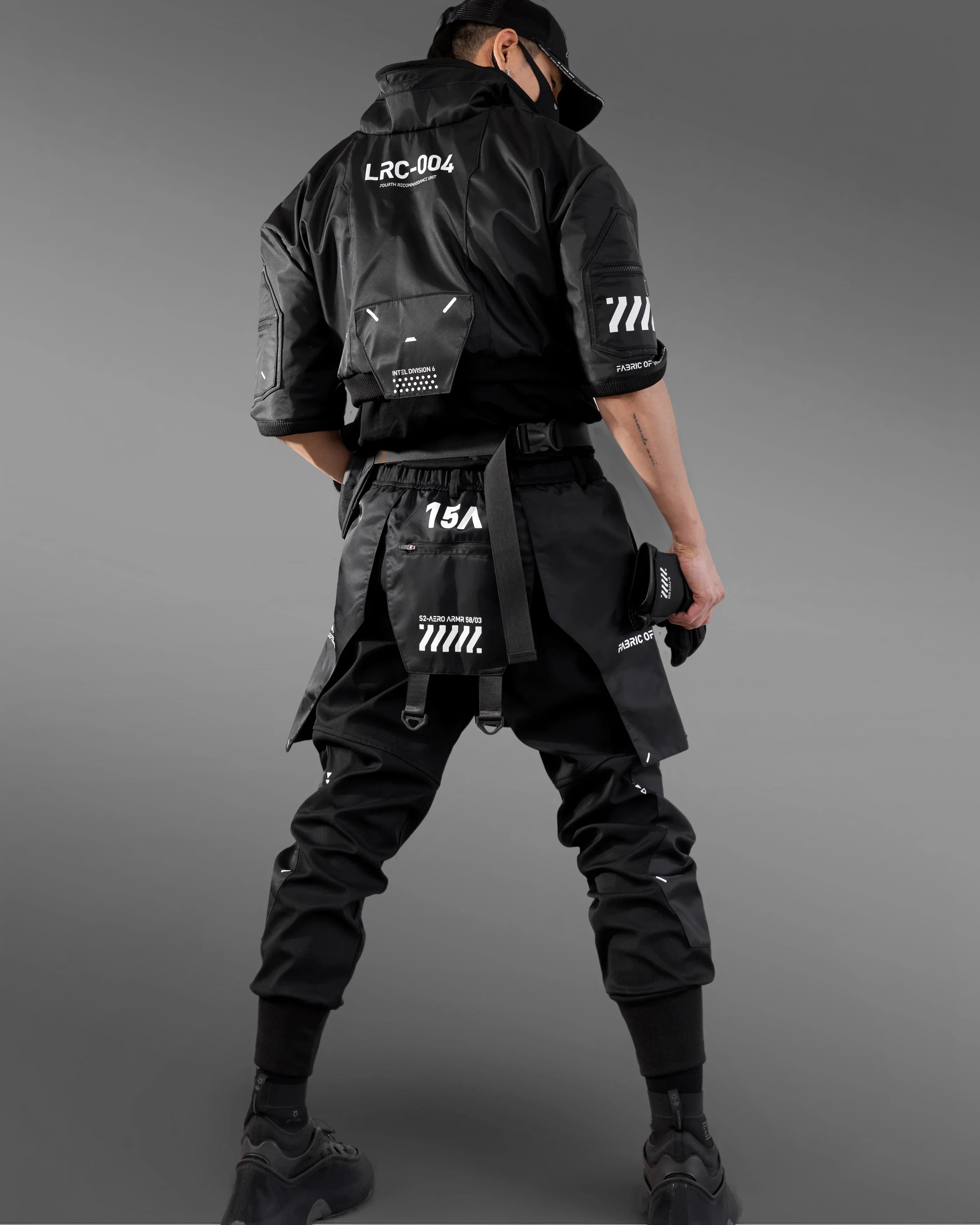 CG-Type 15A Layered Black Cargo Pants