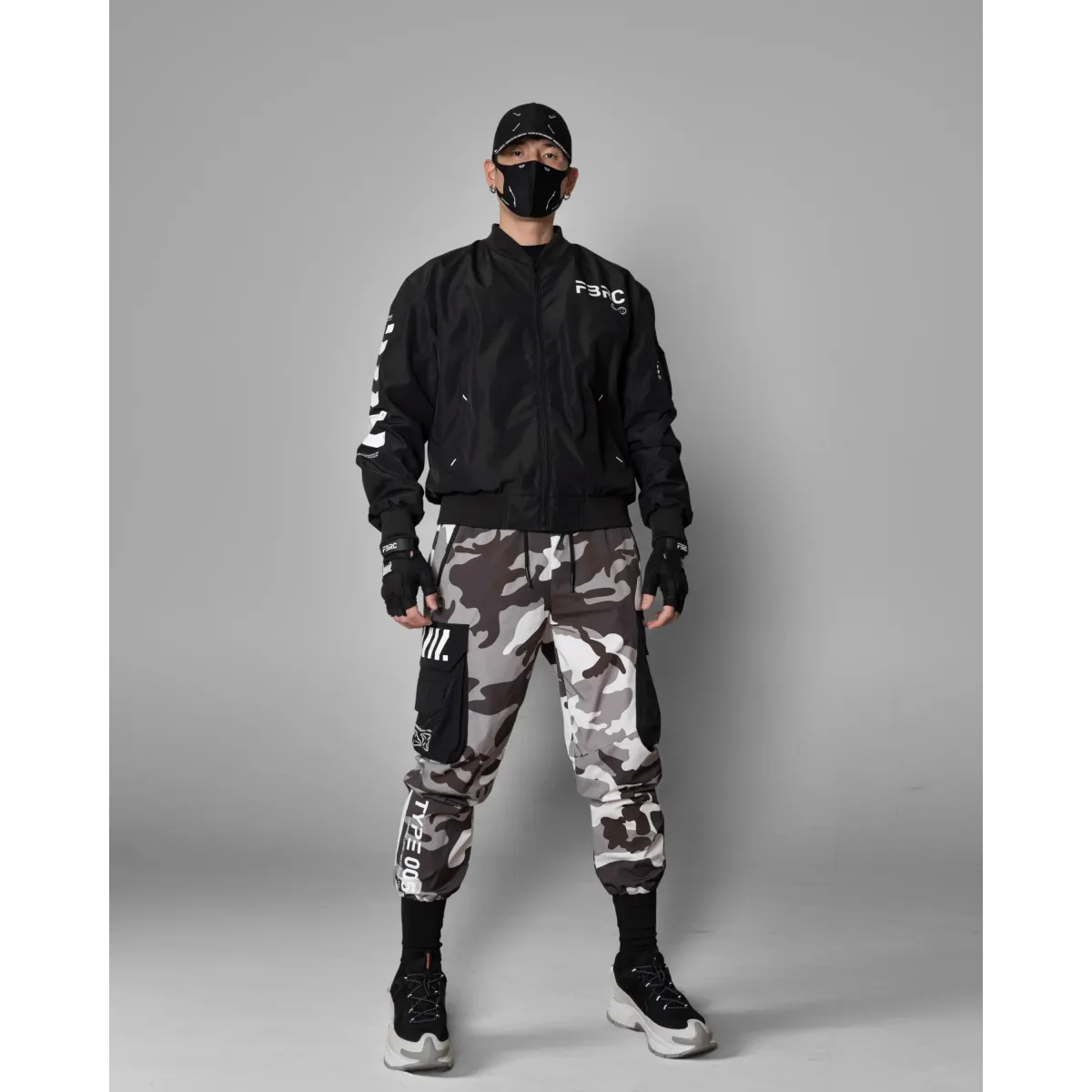 BMJ-Type 011 Black Lightweight Bomber Jacket - Jackets & Coats - Bomber Jacket - 3