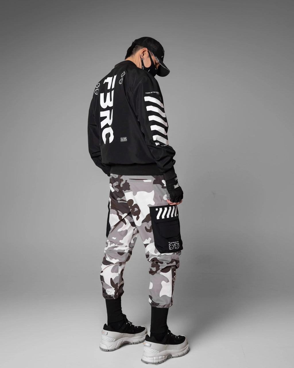 BMJ-Type 011 Black Lightweight Bomber Jacket