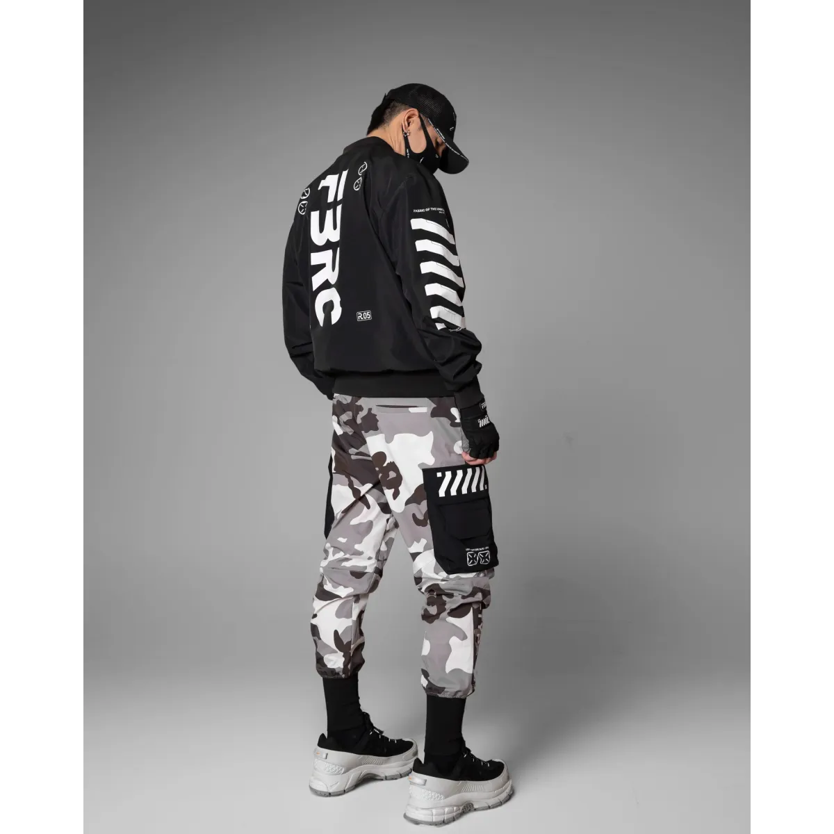 BMJ-Type 011 Black Lightweight Bomber Jacket - Jackets & Coats - Bomber Jacket - 4