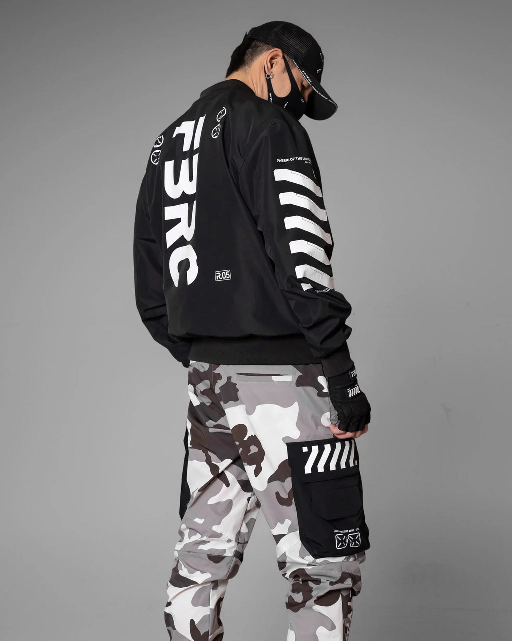 BMJ-Type 011 Black Lightweight Bomber Jacket