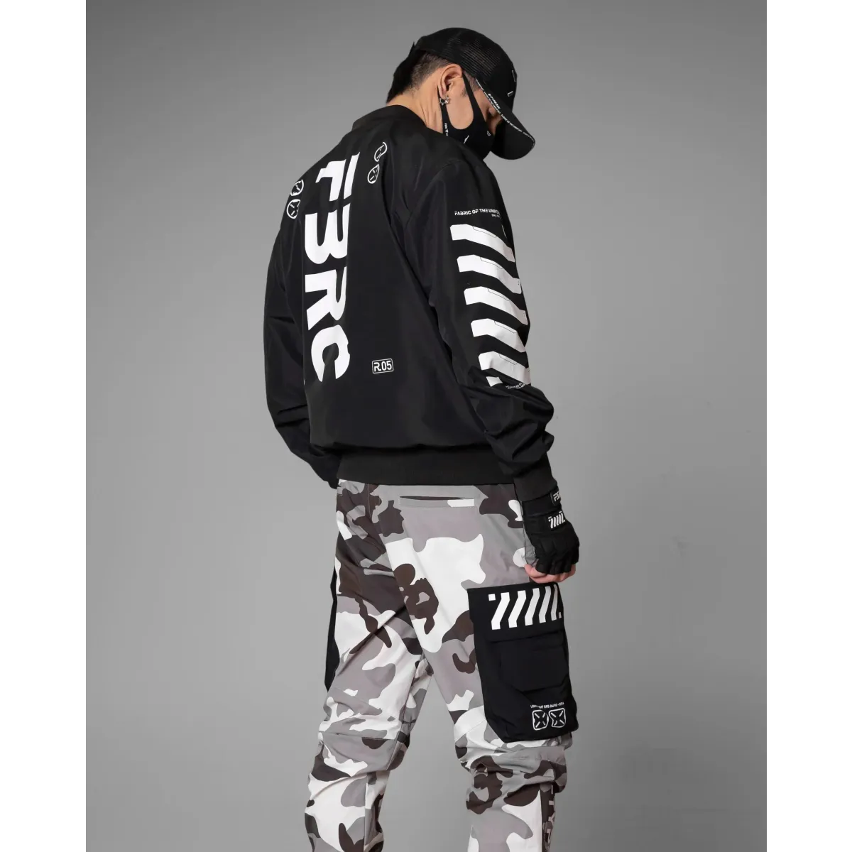BMJ-Type 011 Black Lightweight Bomber Jacket - Jackets & Coats - Bomber Jacket - 5