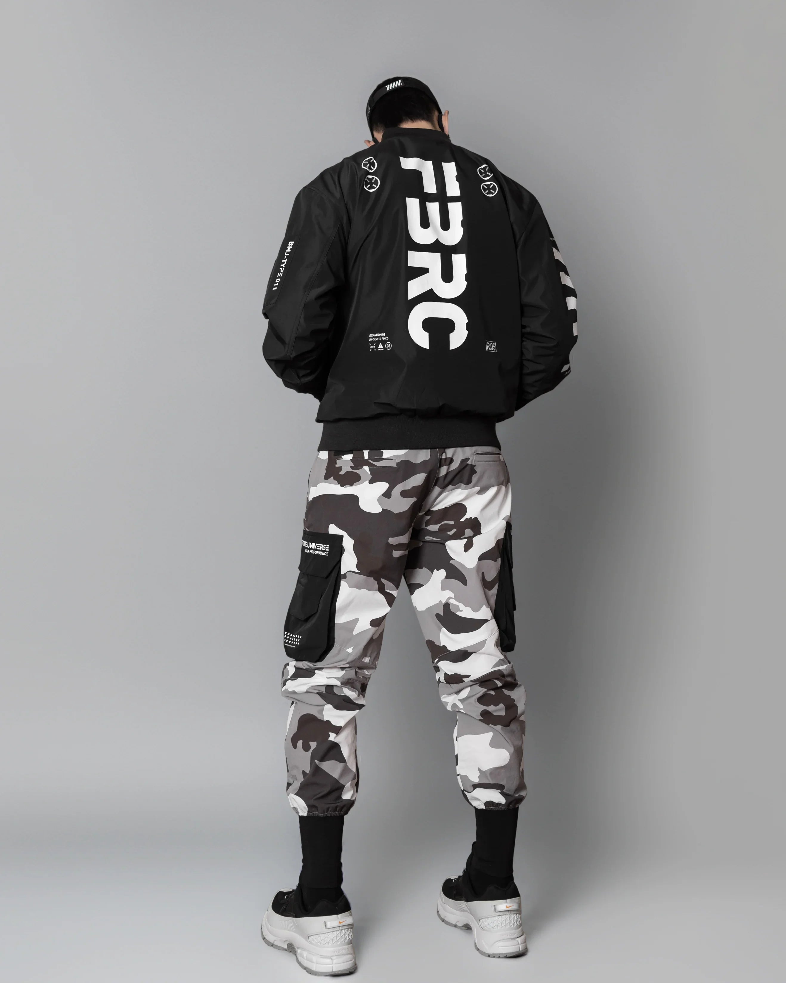 BMJ-Type 011 Black Lightweight Bomber Jacket