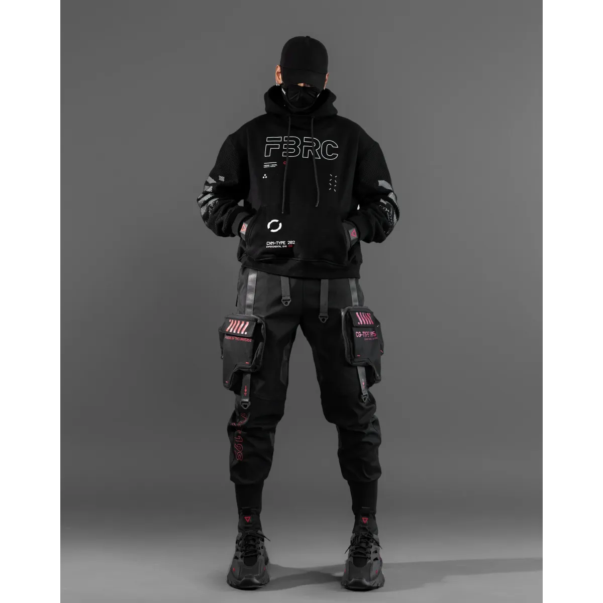CG-Type 19S Black Red Tactical Cargo Pants - Bottoms - Cargo Pants - 6