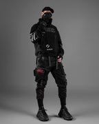 CG-Type 19S Black Red Tactical Cargo Pants