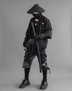 Kimo-Type 045 Black Lightweight Kimono Shirt