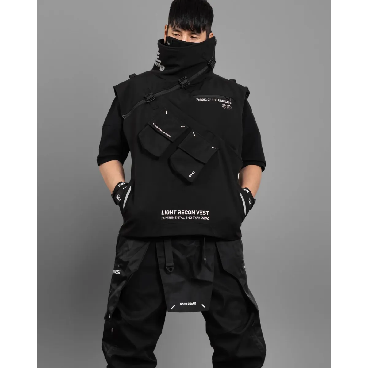 LRV-01 Black Light Recon Vest - Techwear - Jacket - 7