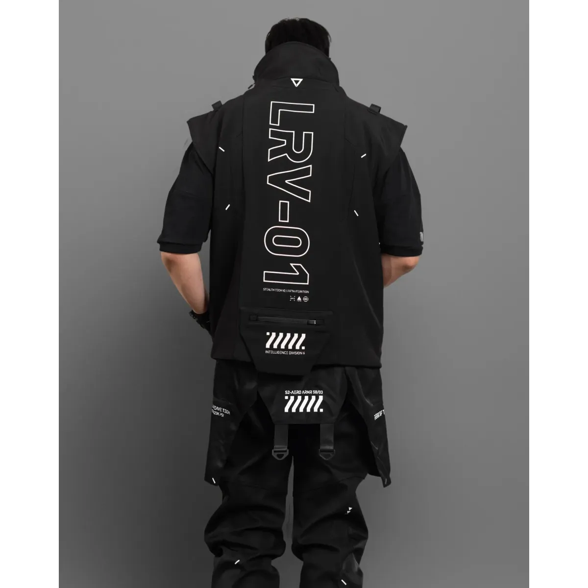 LRV-01 Black Light Recon Vest - Techwear - Jacket - 8