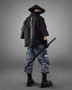 Kimo-Type 045 Black Lightweight Kimono Shirt