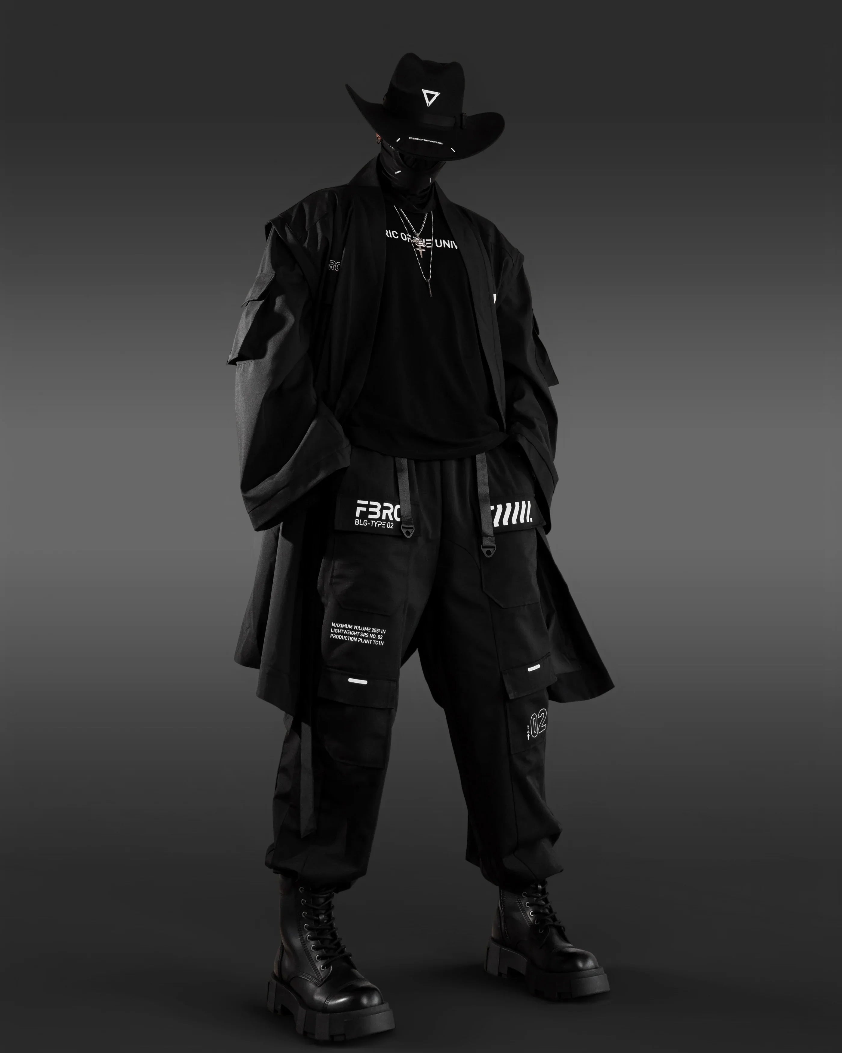 BLG-Type 02 Ripstop Techwear Cargo Pants