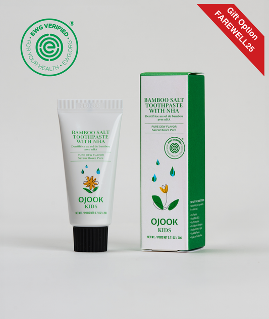Kids Bamboo Salt Toothpaste with nHA - Pure Dew