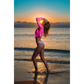Adelaide UV Crop Swimshirt Top - T-Shirts - Swimsuit / Bikini / One-Piece Swimwear - 2