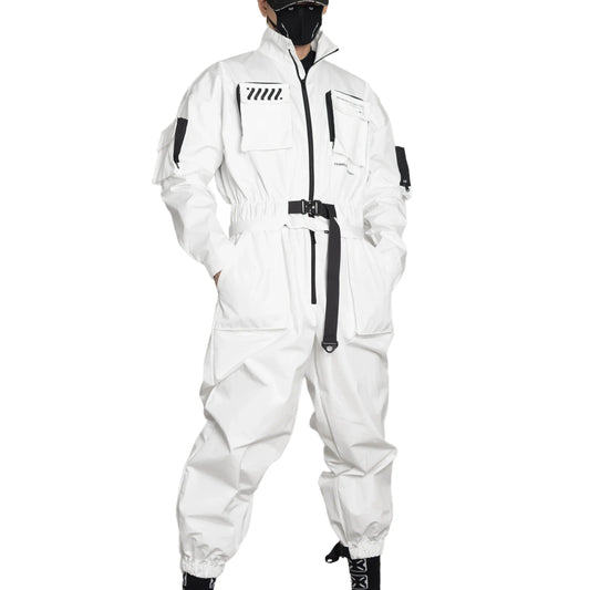 VJ-008 White Villain Water-Resistant Jumpsuit