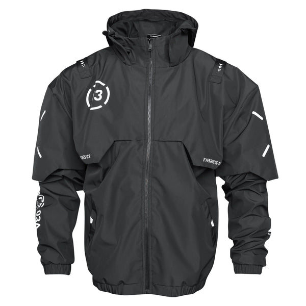 WB-Type 03A Cyberpunk Black Windbreaker
