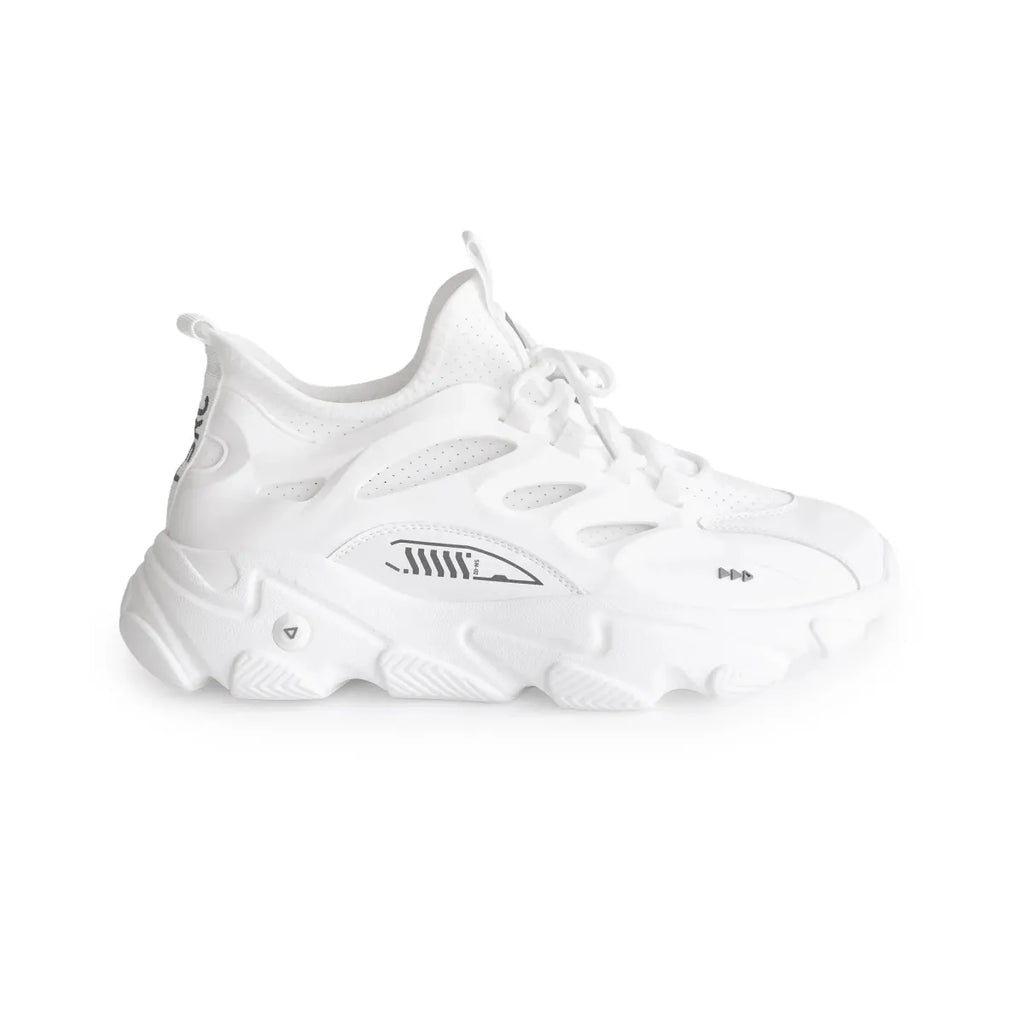 SN-Type 02B Futuristic White Sneakers - Harajuku Style - Sneakers - 4