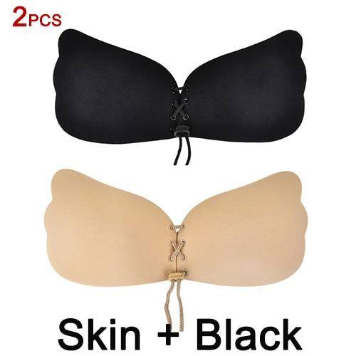 Strapless Push Up Bra - Kawaii Stop - Bra, Bras, Cute, Intimates, Nylon, Push Up, Sensuous, Sexy, Sexy Lingerie, Sexy Products, Silicone, Strapless, Wire Free, Wireless, Women's, Women's Clothing &amp; Accessories