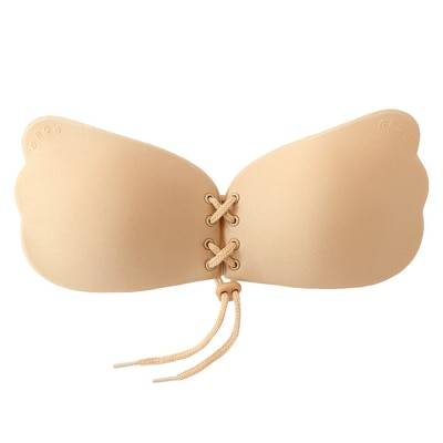 Strapless Push Up Bra - Kawaii Stop - Bra, Bras, Cute, Intimates, Nylon, Push Up, Sensuous, Sexy, Sexy Lingerie, Sexy Products, Silicone, Strapless, Wire Free, Wireless, Women's, Women's Clothing &amp; Accessories