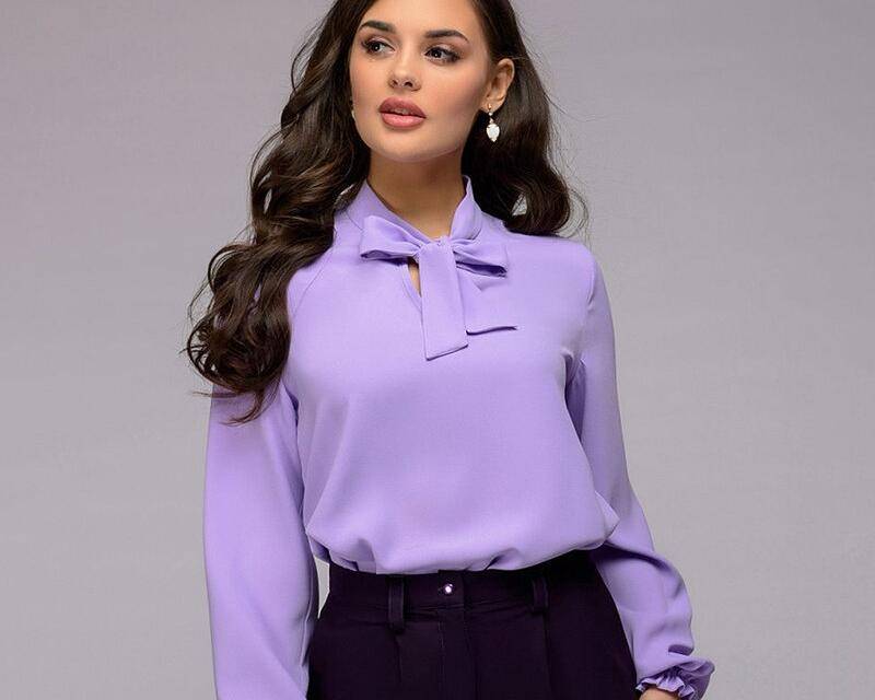 Bow Tie Blouse - Kawaii Stop - Autumn, Blouse, Blouses, Blouses &amp; Shirts, Bow Tie, Breathable, Camis &amp; Tops, Casual, Chiffon, Elegant, Ladies, Long Sleeve, Polyester, Shirt, Shirts, Solid, Spring, Tops &amp; Tees, Women, Women's, Women's Clothing &amp; Accessories