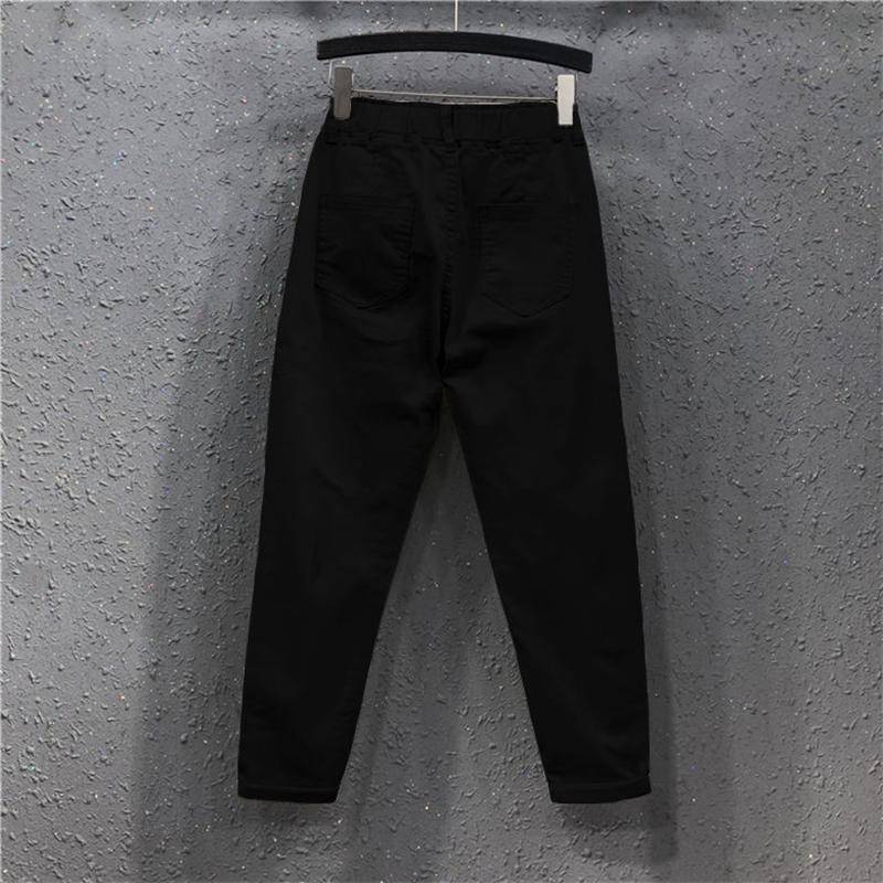 Women's Summer Loose Jeans - Kawaii Stop - Anime, Bottoms, Breathable Cotton Material, Chic and Comfortable, Clothing, High Waistline, Jeans, Loose, Outerwear, Pants &amp; Capris, Stay Cool and Fashionable, Summer, Trousers, Versatile Summer Attire, Women's, Women's Clothing &amp; Accessories, Women's Summer Loose Jeans