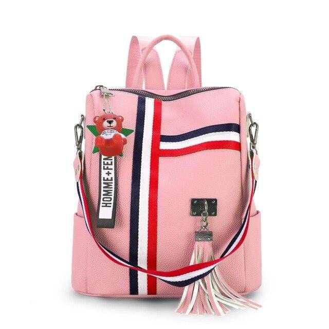 Women’s Trendy Backpack - Pink - Women’s Clothing & Accessories - Backpacks - 14 - 2024