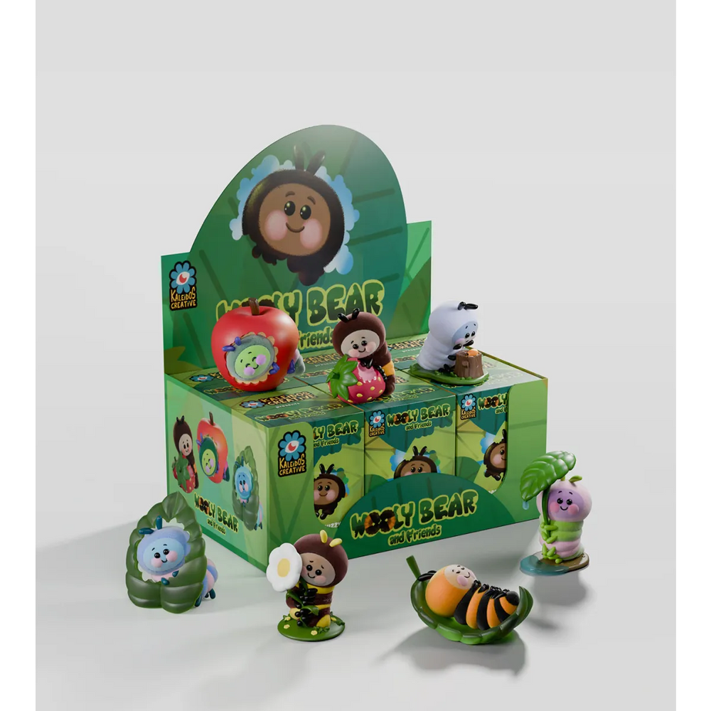 Wooly Bear and Friends Vinyl Blind Box (1 Blind Box) - Best Sellers - Figure - 1