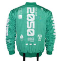 Y-2050 Techwear Green Bomber Jacket - Jackets & Coats - Bomber Jacket - 1