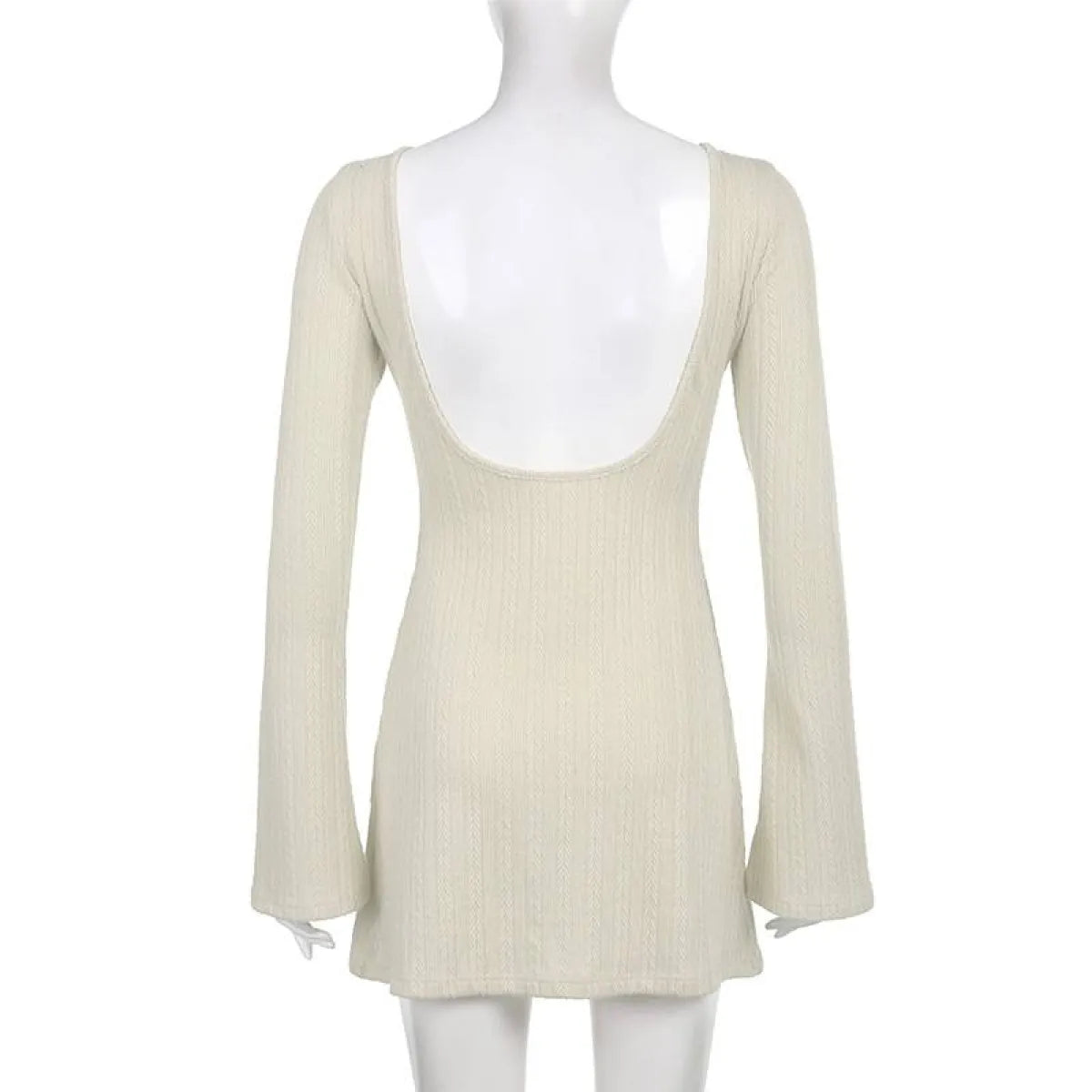A-line Knitted Dress - All Dresses - 10