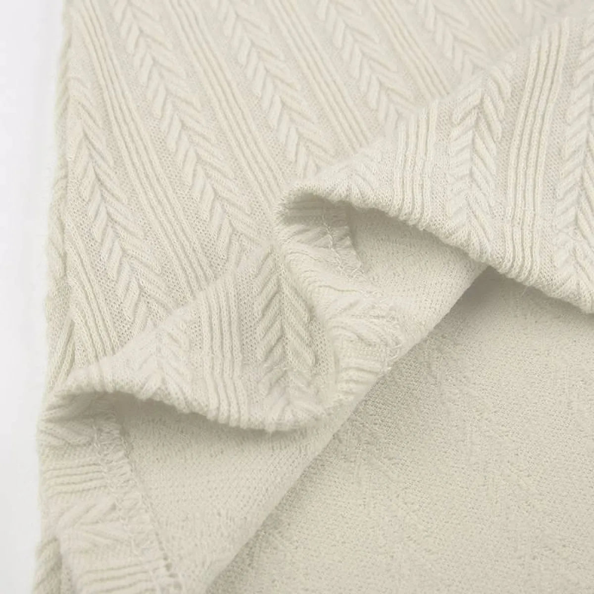 A-line Knitted Dress - All Dresses - 17