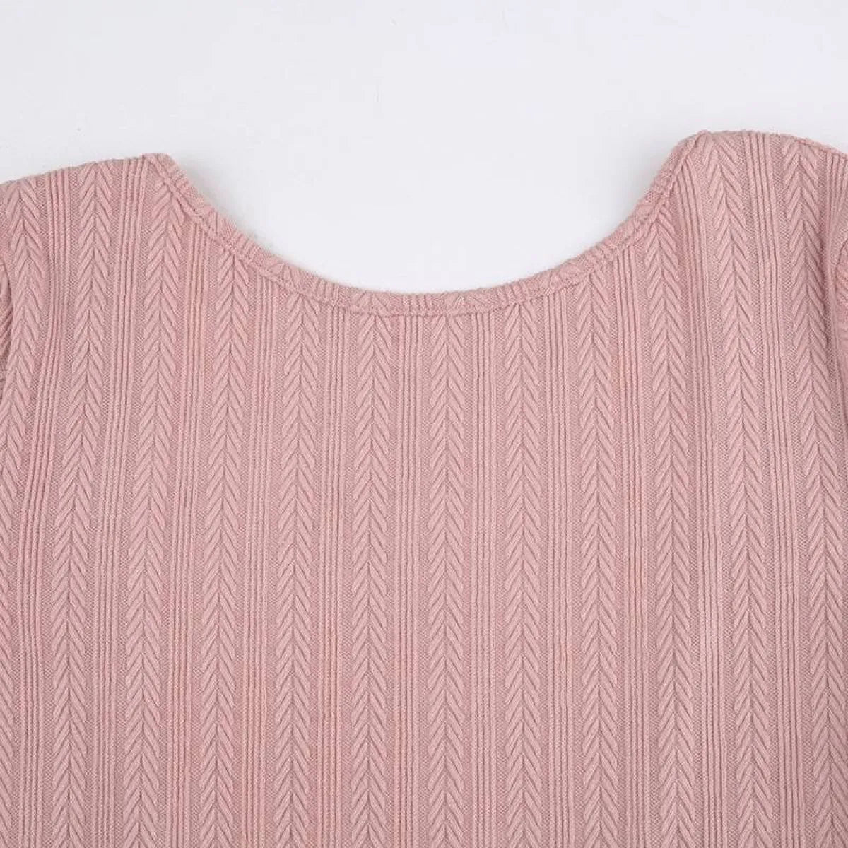 A-line Knitted Dress - All Dresses - 20