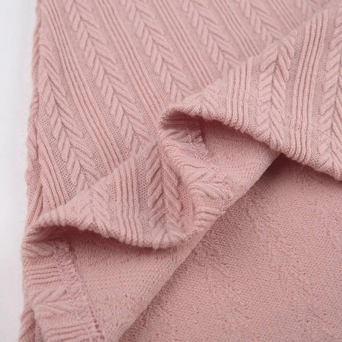 A-line Knitted Dress - All Dresses - 24