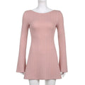 A-line Knitted Dress - All Dresses - 26