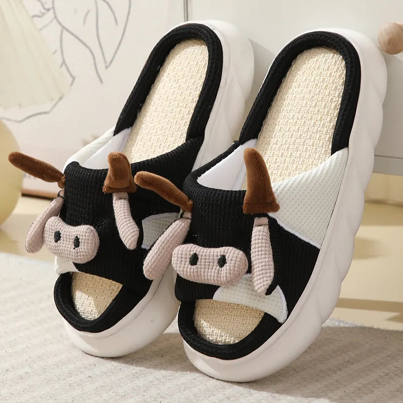 Adorable Animal Slippers - Cow / 36-37 - Accessories - Shoes - 8 - 2024