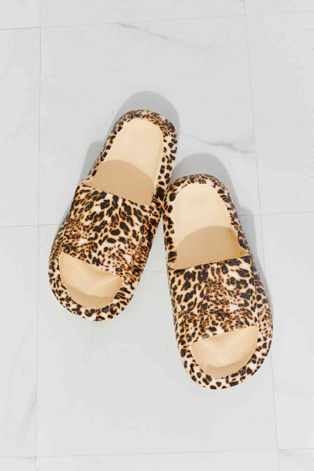 Arms Around Me Open Toe Slide in Leopard - Accessories - Shoes - 4 - 2024