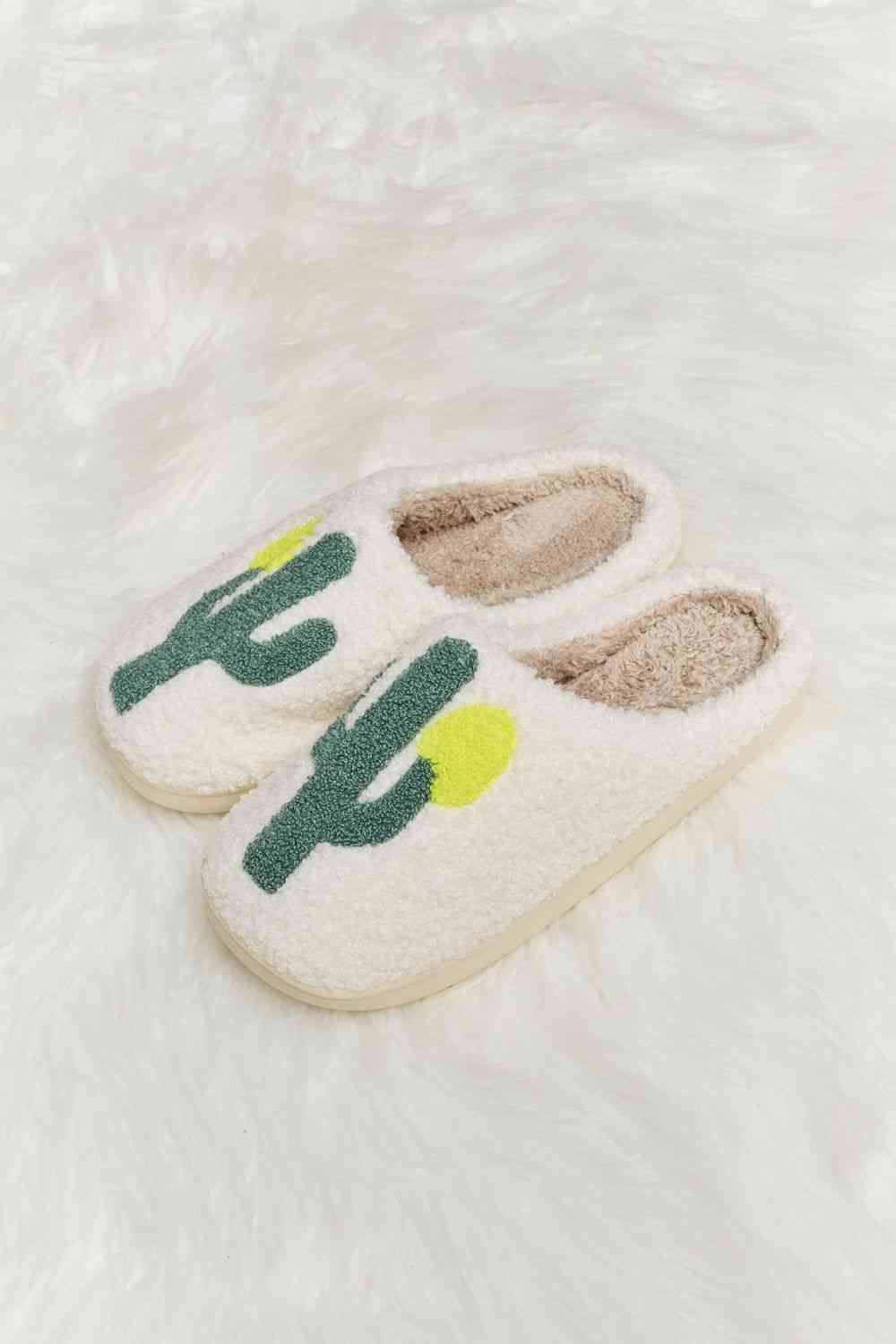 Cactus Plush Slide Slippers - Accessories - Shoes - 5 - 2024