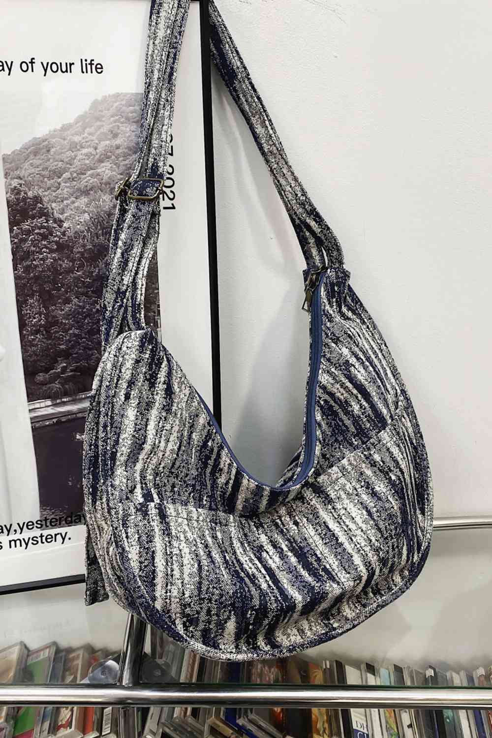 Canvas Sling Bag - Dark Blue / One Size - Accessories - Handbags - 2 - 2024