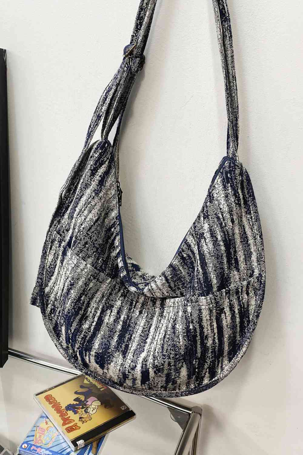 Canvas Sling Bag - Dark Blue / One Size - Accessories - Handbags - 3 - 2024