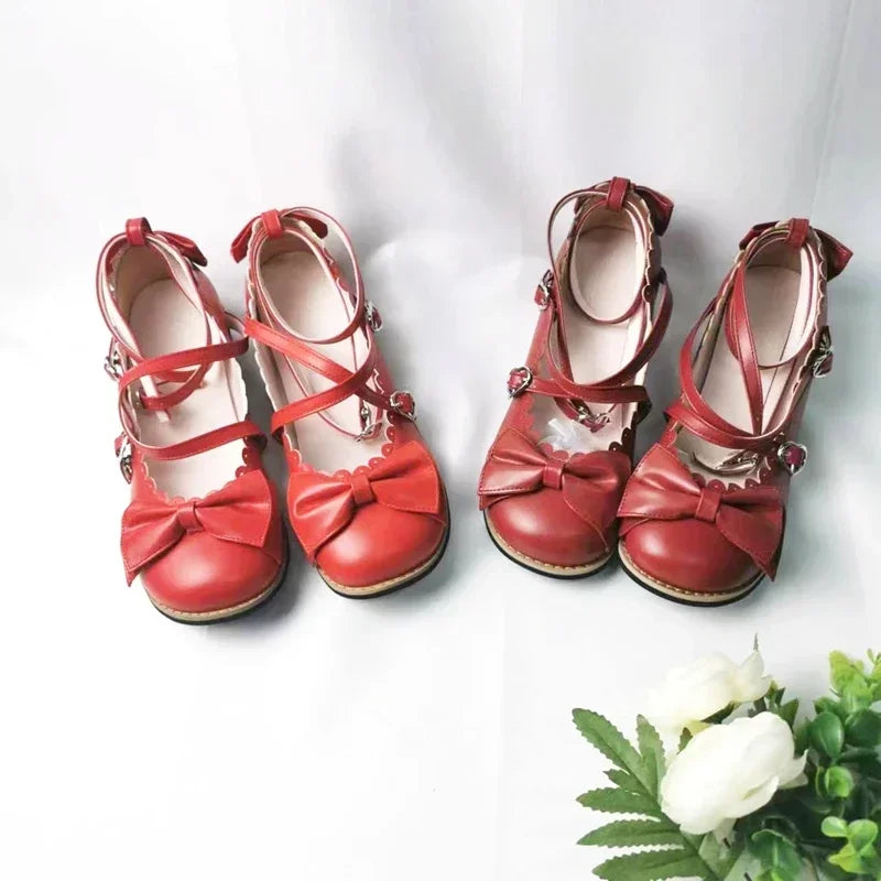 Cute Cross-Strap Flats - Princess Party Shoes - Accessories - Shoes - 5 - 2024