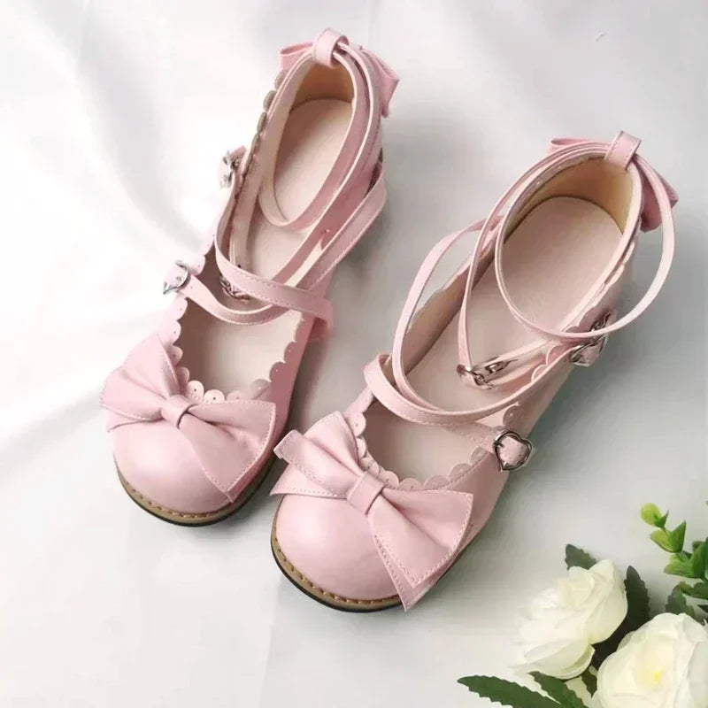 Cute Cross-Strap Flats - Princess Party Shoes - Accessories - Shoes - 6 - 2024