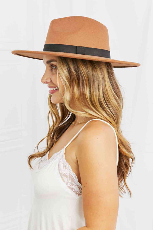 Enjoy The Simple Things Fedora Hat - Brown / One Size - Accessories - Hats - 2 - 2024