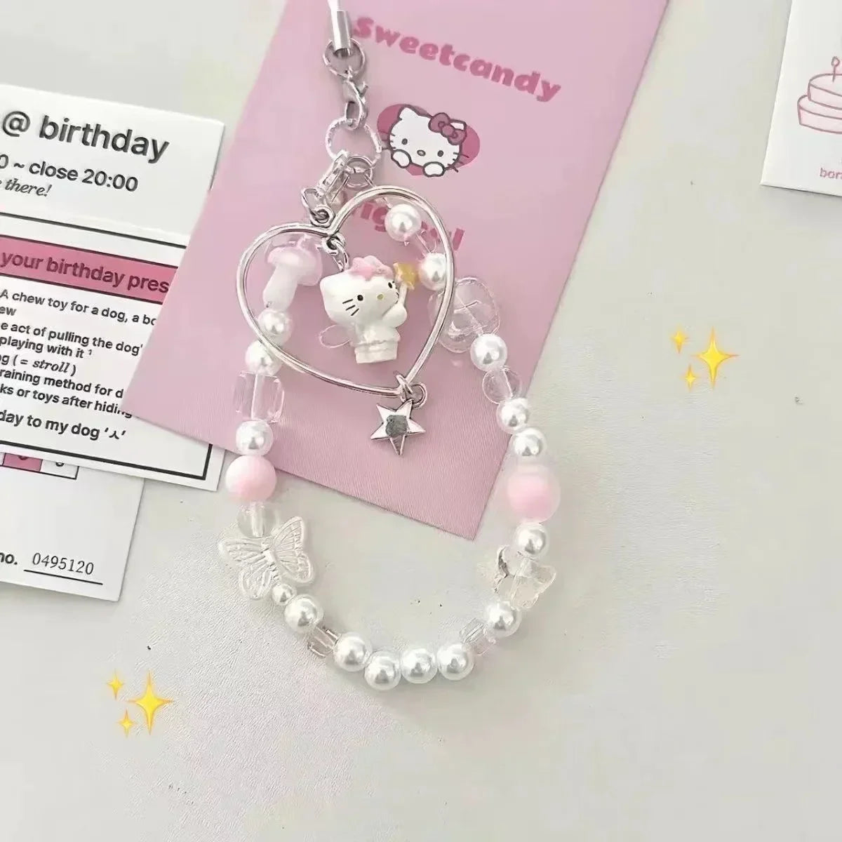 Hello Kitty Beaded Chain - Kawaii Sanrio Love - Accessories - Apparel & Accessories - 2 - 2024