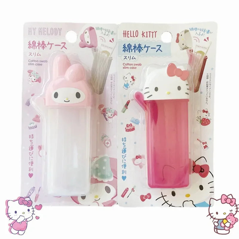 Hello Kitty Melody Cotton Swab Storage Box - Accessories - Apparel & Accessories - 3 - 2024