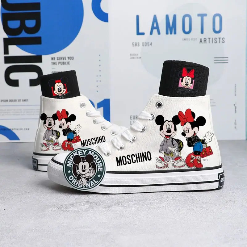 Mickey Mouse Kawaii Cartoon Canvas Shoes - Accessories - Shoes - 4 - 2024