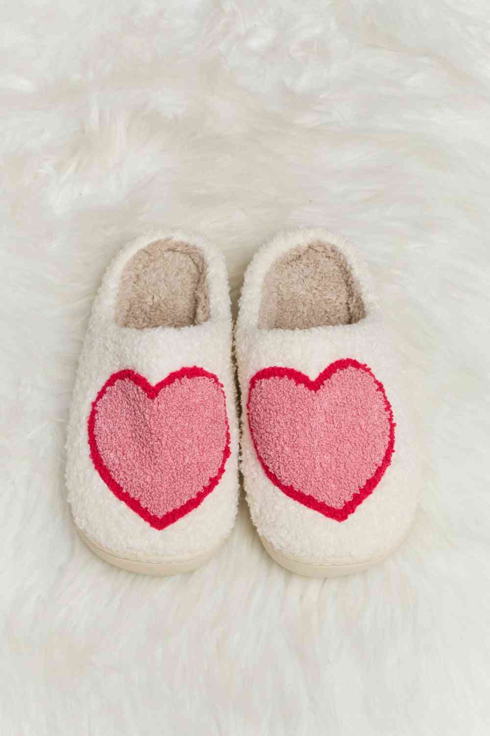Printed Plush Slide Slippers - Accessories - Shoes - 19 - 2024