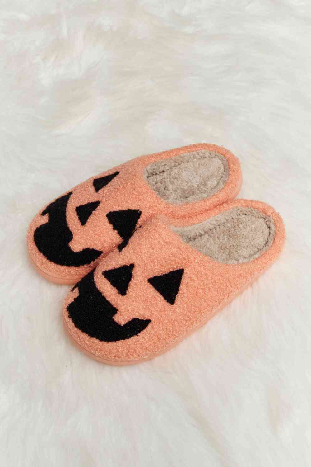 Printed Plush Slide Slippers - Accessories - Shoes - 36 - 2024