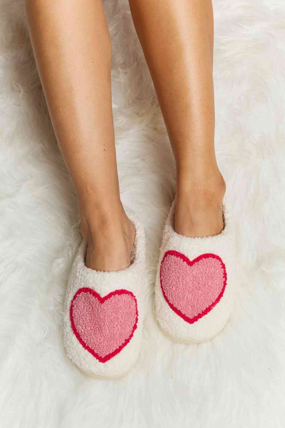 Printed Plush Slide Slippers - Accessories - Shoes - 17 - 2024